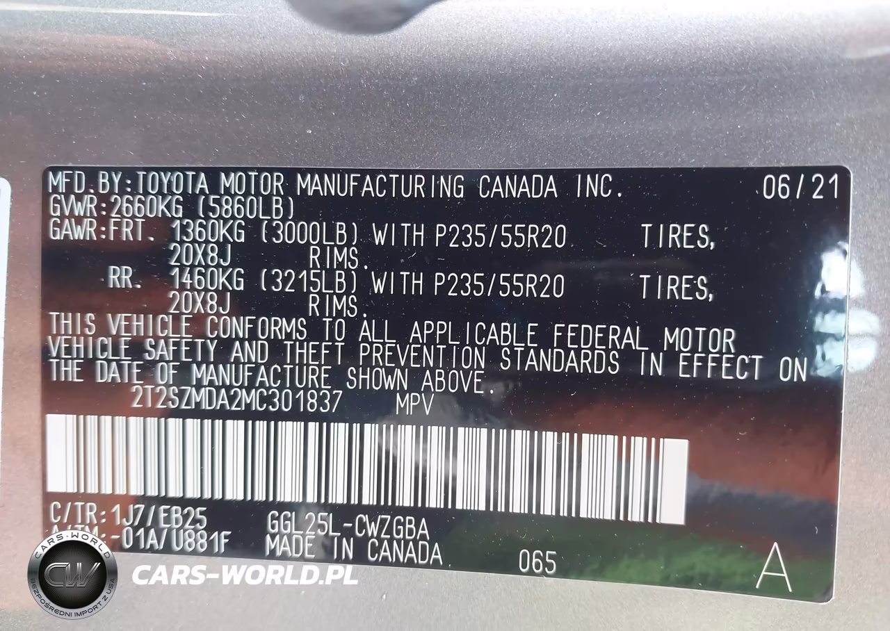2021 Lexus Rx 350 F Sport Appearance VIN:2T2SZMDA2MC301837 - 9