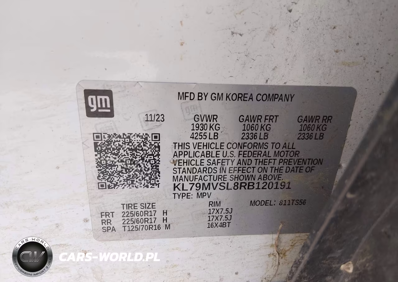 2024 Chevrolet Trailblazer Fwd Activ VIN:KL79MVSL8RB120191 - 9