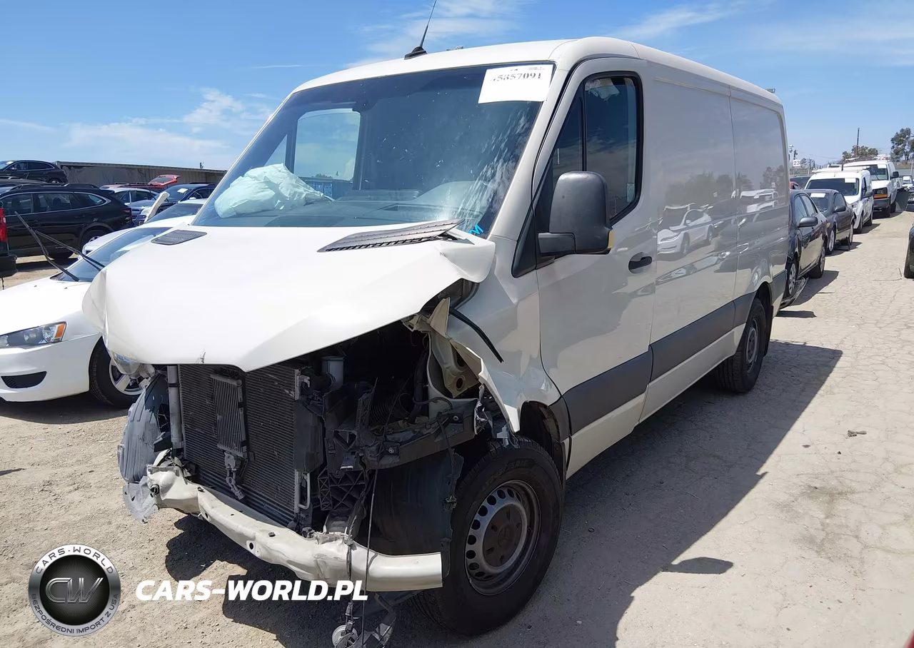 2019 Mercedes-Benz Sprinter 1500 Standard Roof I4 VIN:WD4PE7EDXKT015391 - 2