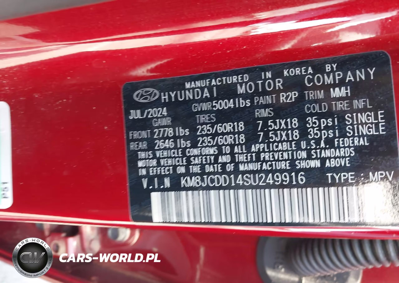 2025 Hyundai Tucson Hybrid Sel Convenience VIN:KM8JCDD14SU249916 - 9