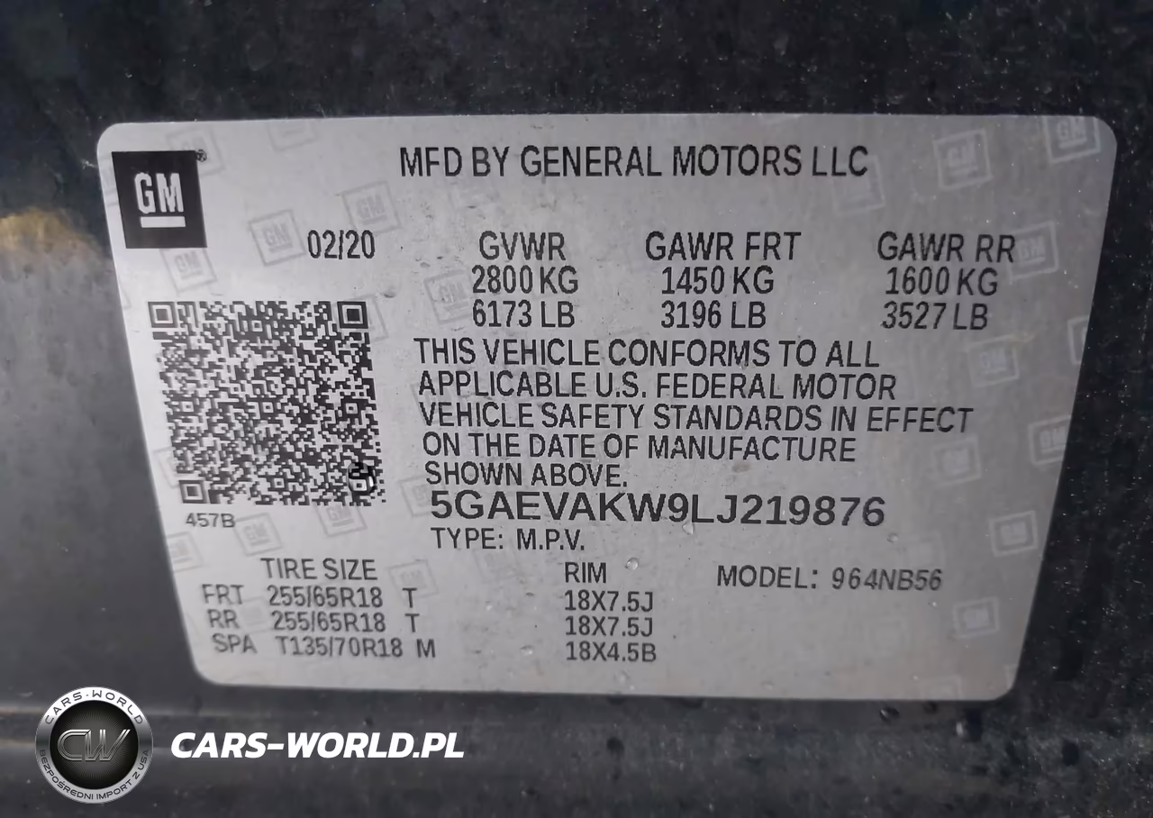 2020 Buick Enclave Awd Essence VIN:5GAEVAKW9LJ219876 - 9