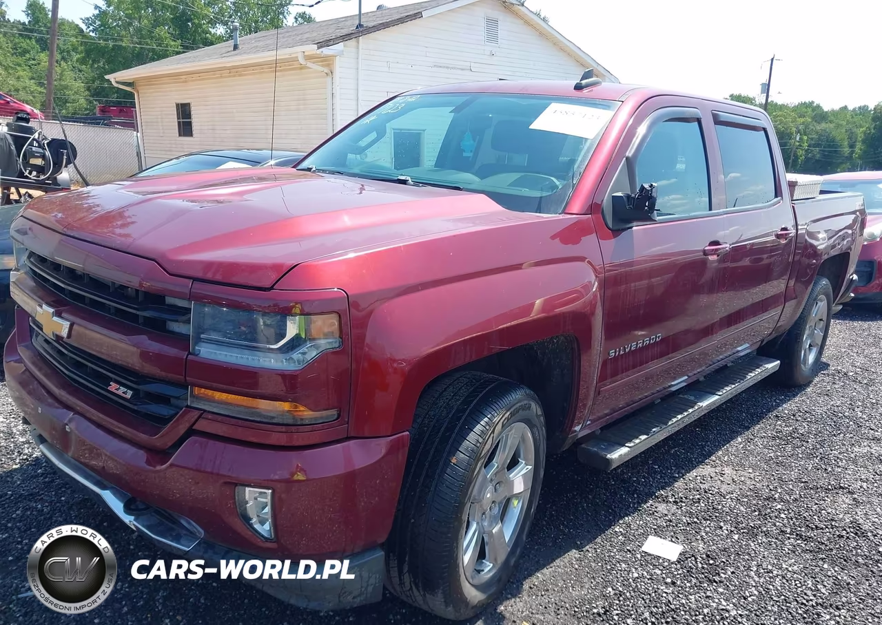 2016 Chevrolet Silverado 1500 2Lt VIN:3GCUKREC5GG249564 - 2