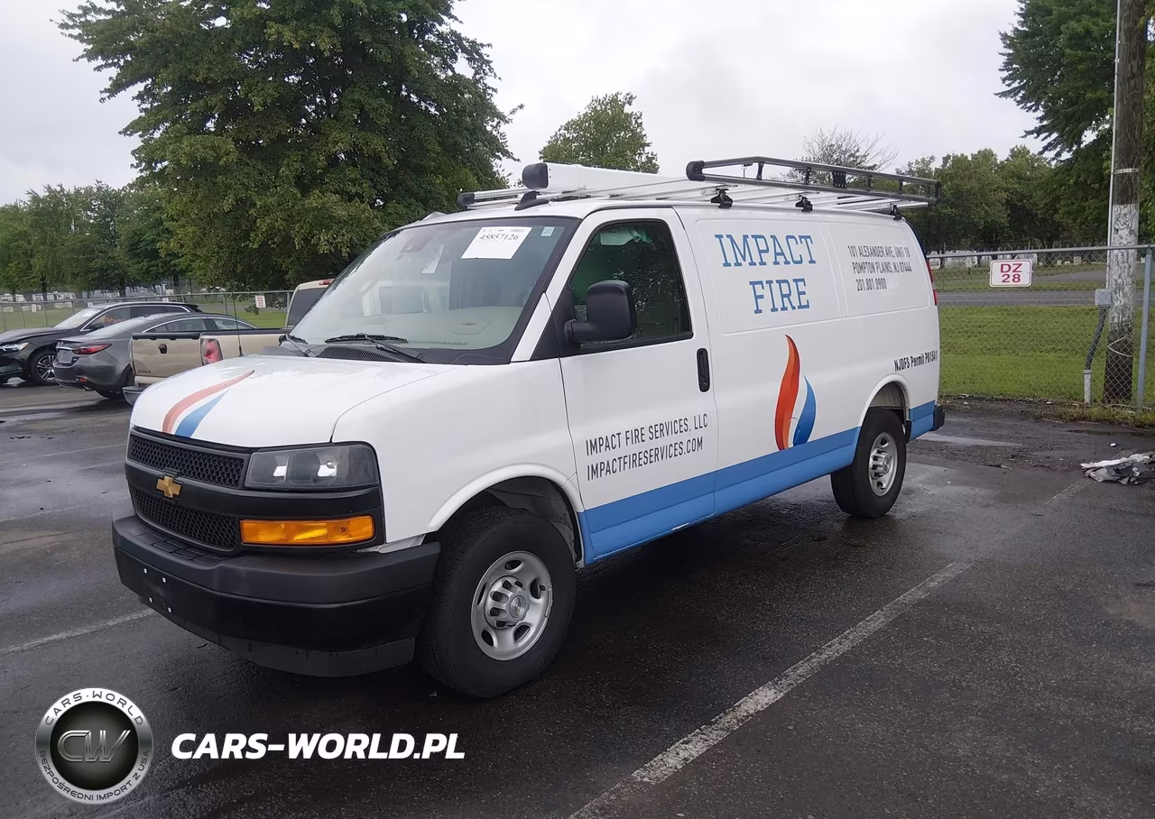2025 Chevrolet Express Cargo Rwd 2500 Regular Wheelbase Wt VIN:1GCWGAF77S1143797 - 2