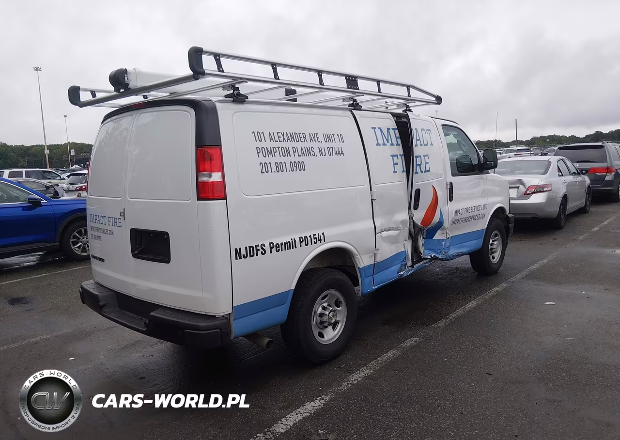 2025 Chevrolet Express Cargo Rwd 2500 Regular Wheelbase Wt VIN:1GCWGAF77S1143797 - 4