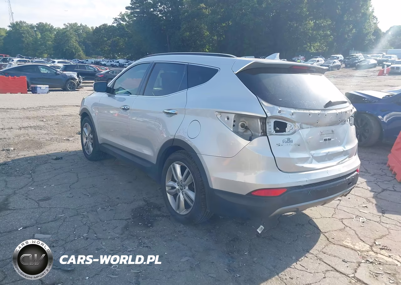2014 Hyundai Santa Fe Sport 2.0L Turbo VIN:5XYZW3LA6EG206534 - 3