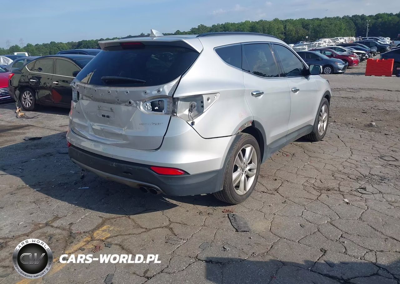 2014 Hyundai Santa Fe Sport 2.0L Turbo VIN:5XYZW3LA6EG206534 - 4