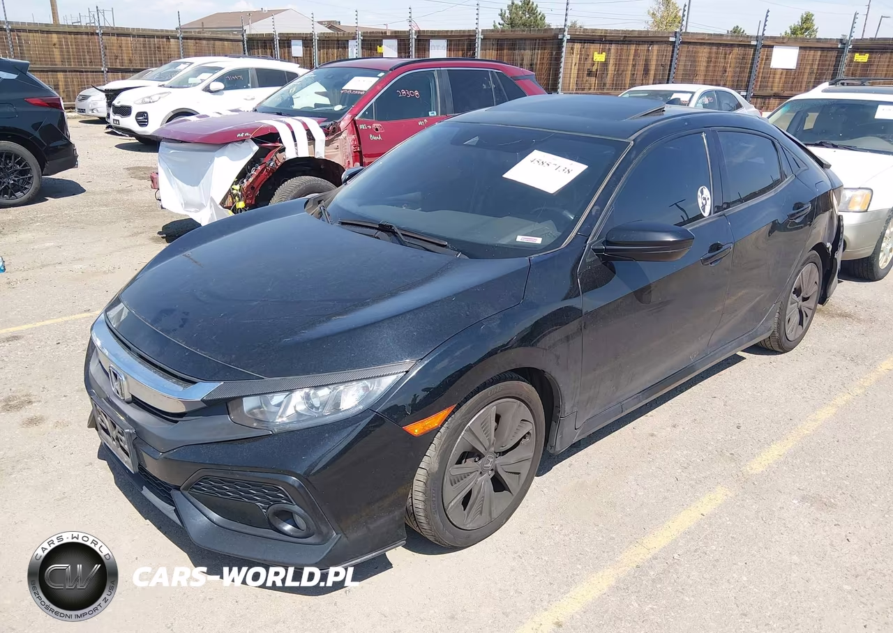 2017 Honda Civic Ex-L VIN:SHHFK7H83HU230876 - 2