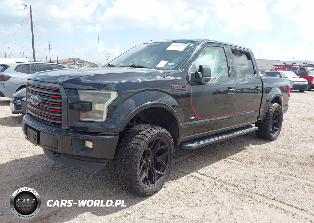 2016 Ford F-150 Lariat VIN:1FTEW1EG5GFC15347 - 2