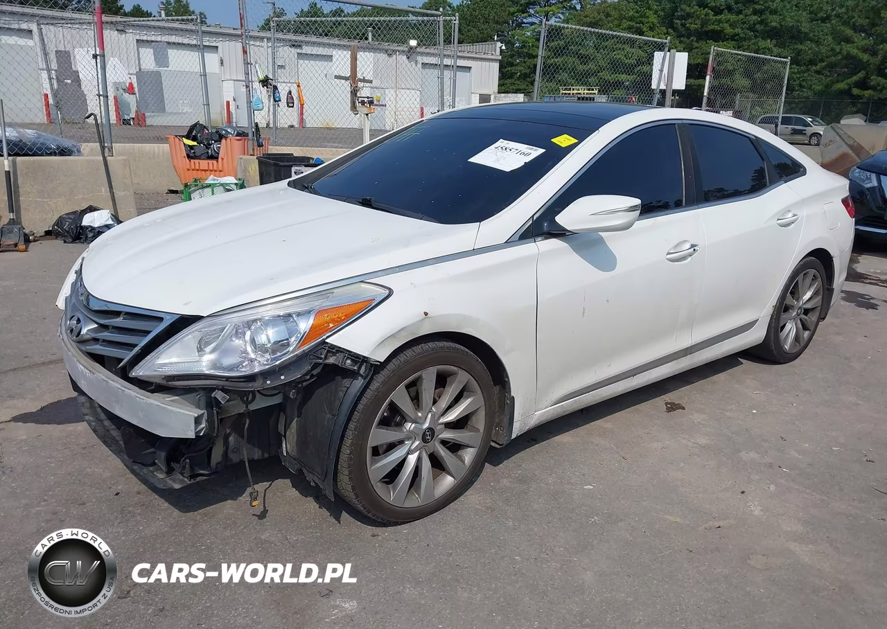 2013 Hyundai Azera VIN:KMHFH4JG0DA326723 - 2