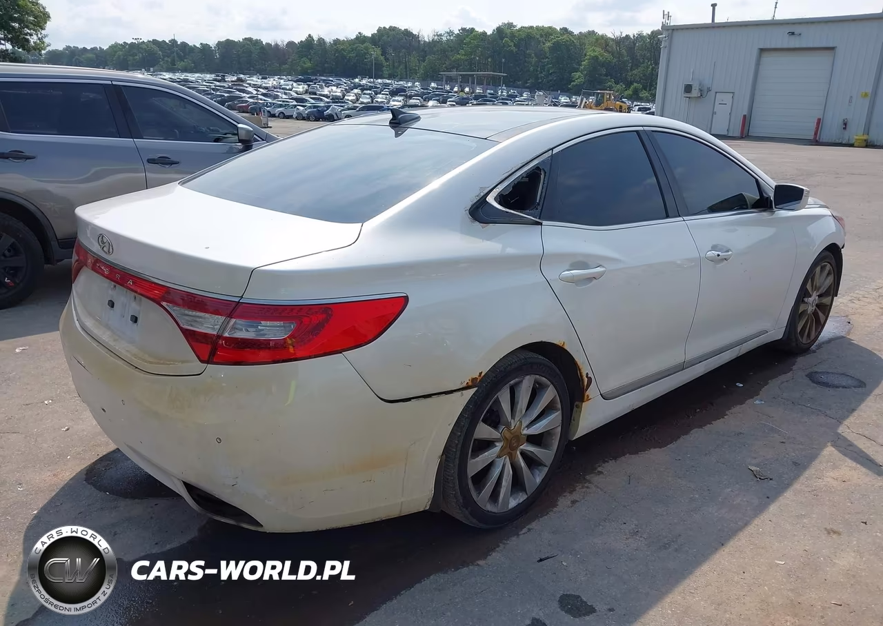 2013 Hyundai Azera VIN:KMHFH4JG0DA326723 - 4