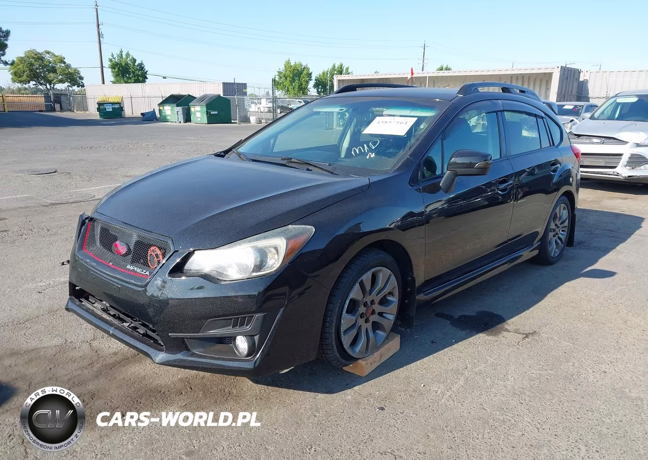 2016 Subaru Impreza 2.0I Sport Premium VIN:JF1GPAP67G8239315 - 2