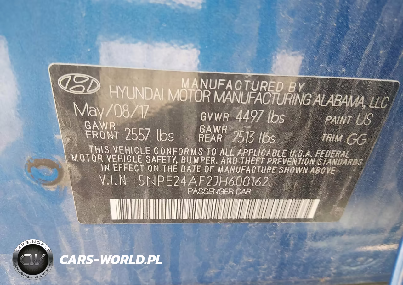 2018 Hyundai Sonata Se VIN:5NPE24AF2JH600162 - 9