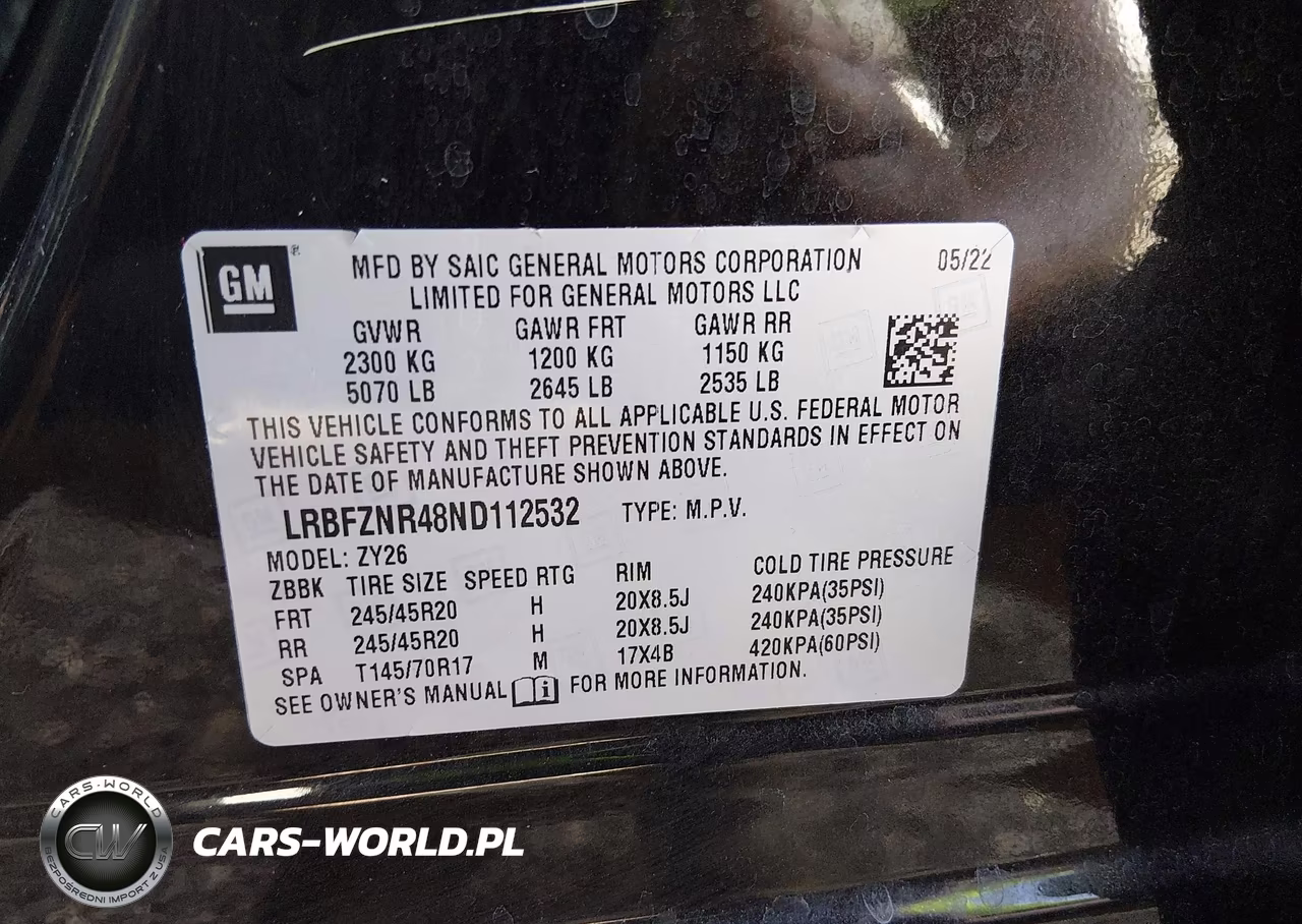 2022 Buick Envision Fwd Essence VIN:LRBFZNR48ND112532 - 9