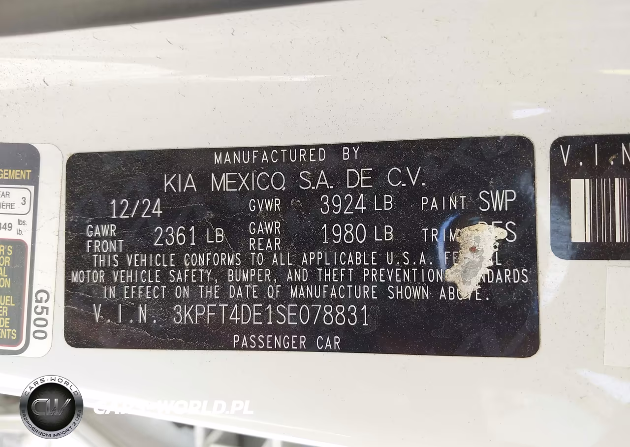 2025 Kia K4 Lxs VIN:3KPFT4DE1SE078831 - 9
