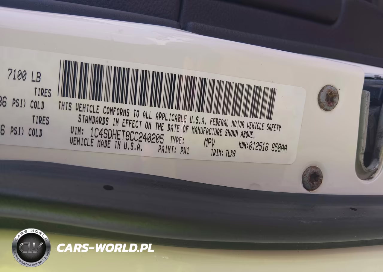 2012 Dodge Durango Citadel VIN:1C4SDHET8CC240205 - 9