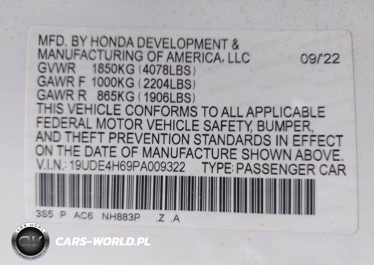 2023 Acura Integra A-Spec Technology VIN:19UDE4H69PA009322 - 9