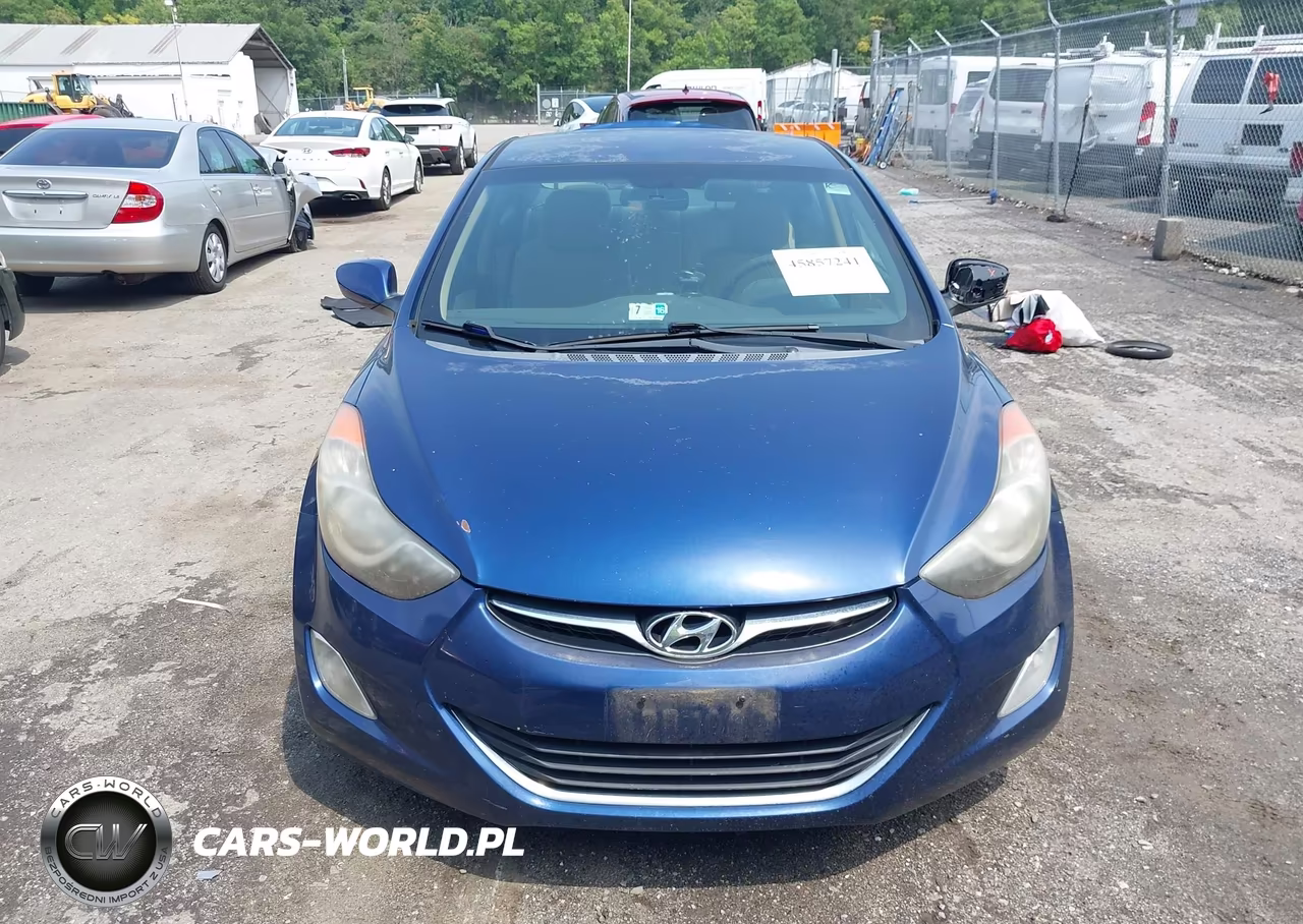 2013 Hyundai Elantra Gls VIN:KMHDH4AE5DU778039 - 12