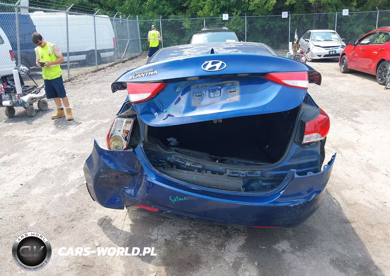 2013 Hyundai Elantra Gls VIN:KMHDH4AE5DU778039 - 6