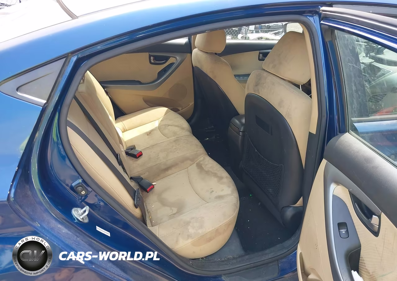 2013 Hyundai Elantra Gls VIN:KMHDH4AE5DU778039 - 8