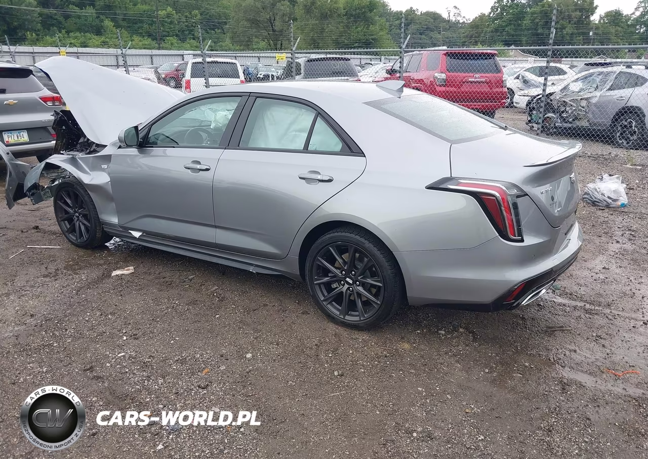 2025 Cadillac Ct4 Sport Rwd VIN:1G6DG5RKXS0112275 - 3