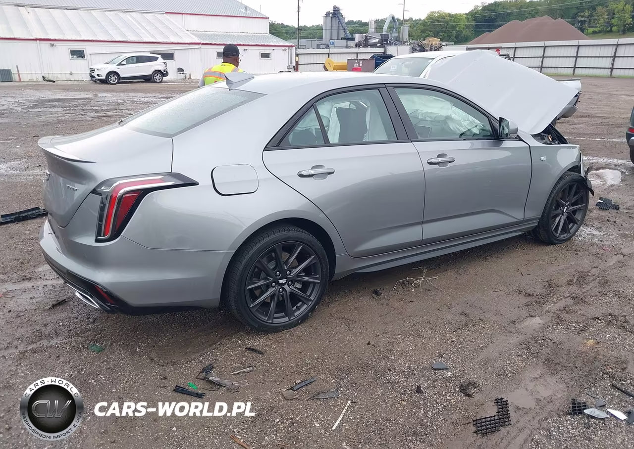 2025 Cadillac Ct4 Sport Rwd VIN:1G6DG5RKXS0112275 - 4
