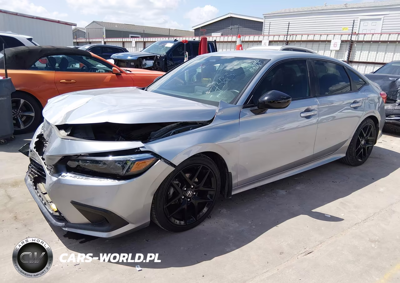 2022 Honda Civic Sport VIN:2HGFE2F56NH597363 - 2