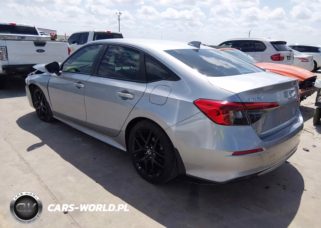 2022 Honda Civic Sport VIN:2HGFE2F56NH597363 - 3