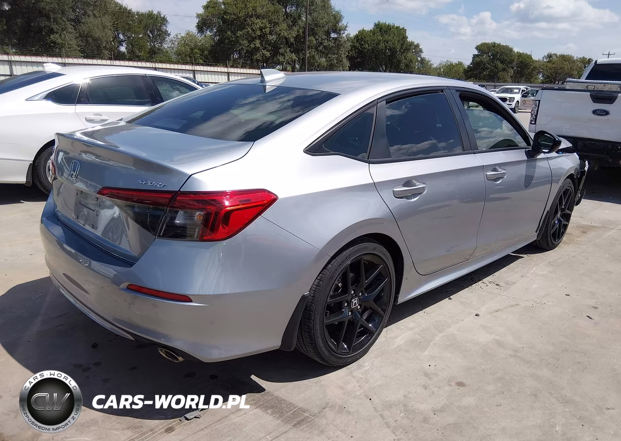 2022 Honda Civic Sport VIN:2HGFE2F56NH597363 - 4