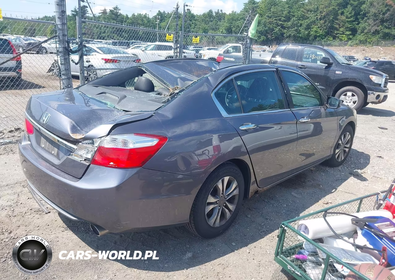 2014 Honda Accord Lx VIN:1HGCR2F32EA020107 - 4
