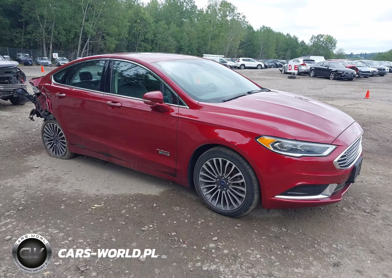 2018 Ford Fusion Energi Se Luxury VIN:3FA6P0PU5JR254955 - 1