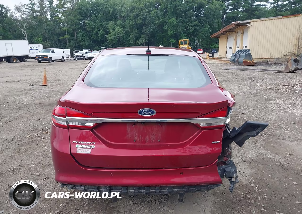 2018 Ford Fusion Energi Se Luxury VIN:3FA6P0PU5JR254955 - 17