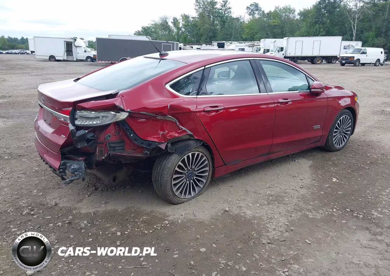 2018 Ford Fusion Energi Se Luxury VIN:3FA6P0PU5JR254955 - 4