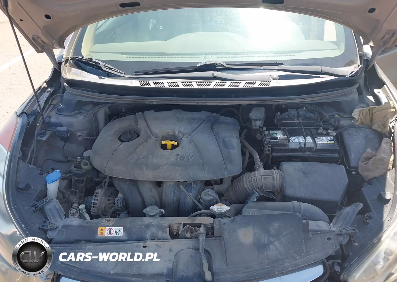 2013 Hyundai Elantra Gls VIN:5NPDH4AE8DH227814 - 10