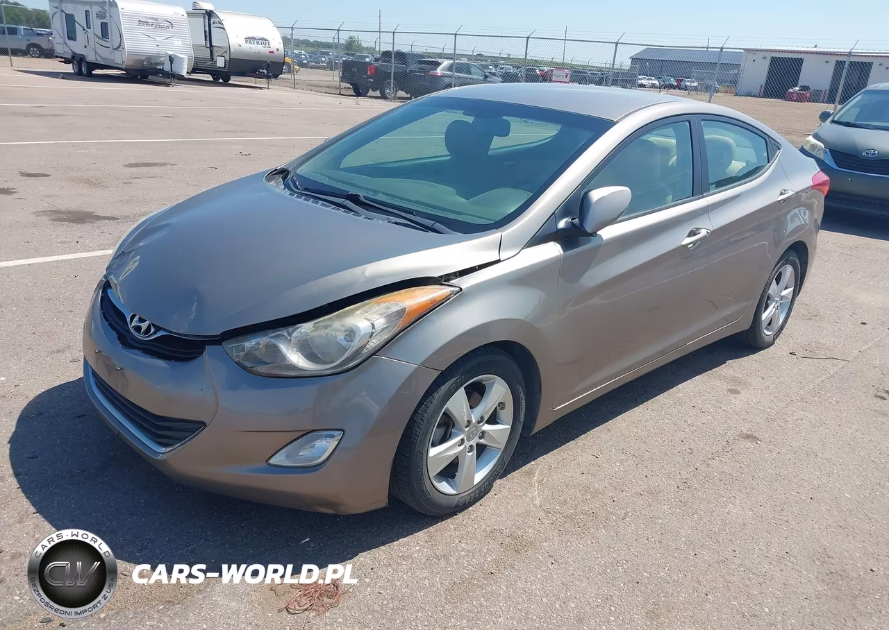 2013 Hyundai Elantra Gls VIN:5NPDH4AE8DH227814 - 2