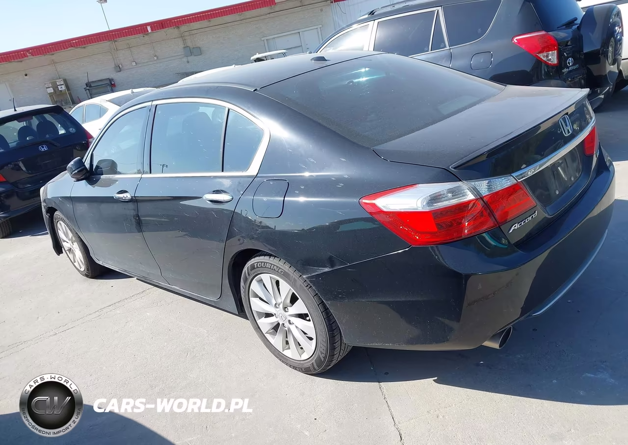 2014 Honda Accord Ex-L V-6 VIN:1HGCR3F81EA038793 - 3