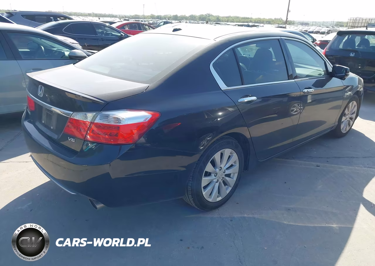 2014 Honda Accord Ex-L V-6 VIN:1HGCR3F81EA038793 - 4