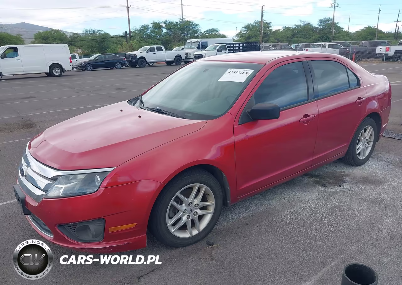 2010 Ford Fusion S VIN:3FAHP0GA3AR430822 - 2