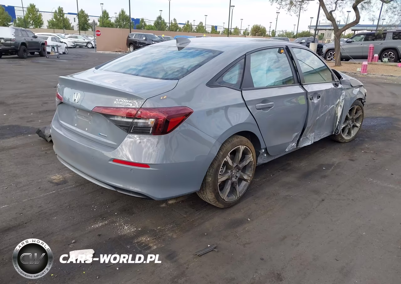 2025 Honda Civic Hybrid Sport-Sport Touring VIN:2HGFE4F81SH302610 - 4