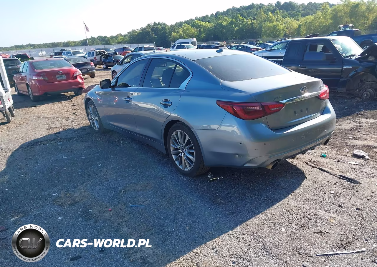 2018 Infiniti Q50 3.0T Luxe VIN:JN1EV7AP0JM590645 - 3