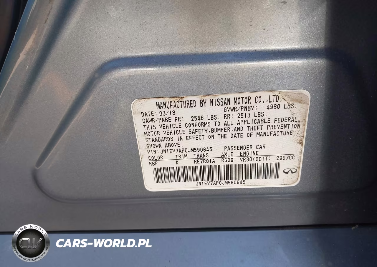 2018 Infiniti Q50 3.0T Luxe VIN:JN1EV7AP0JM590645 - 9