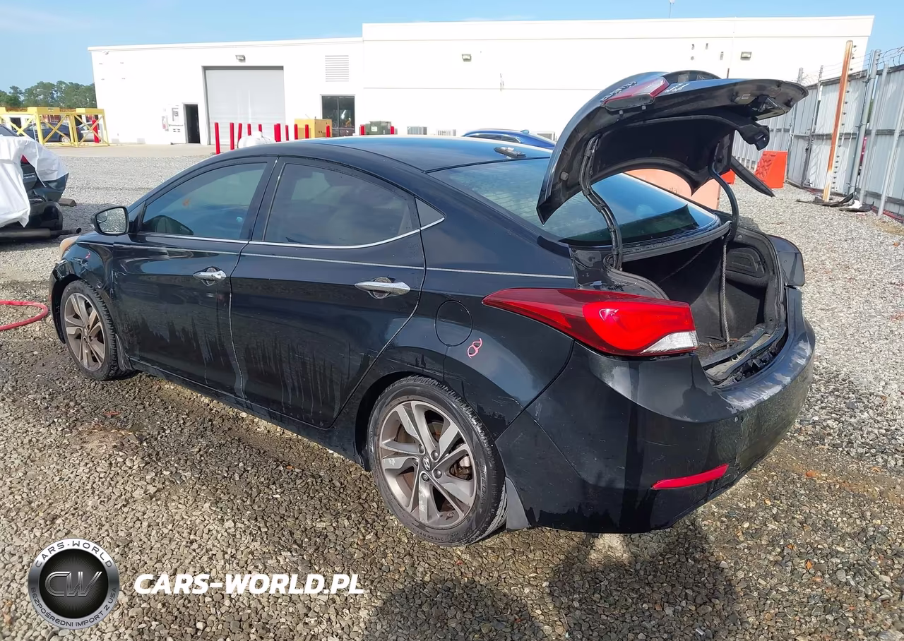 2014 Hyundai Elantra Limited VIN:KMHDH4AE6EU201960 - 3