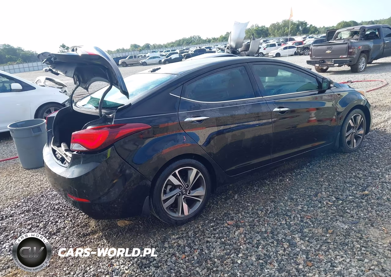 2014 Hyundai Elantra Limited VIN:KMHDH4AE6EU201960 - 4