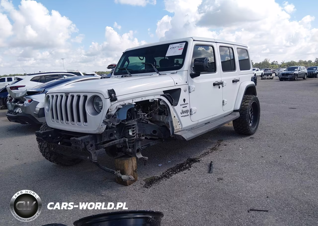 2019 Jeep Wrangler Unlimited Sahara 4X4 VIN:1C4HJXEN3KW510663 - 2