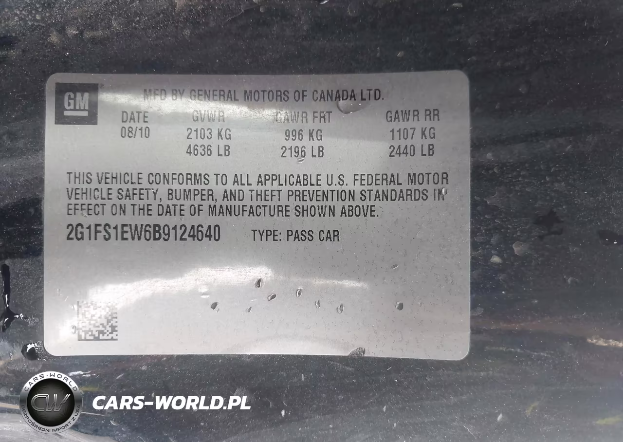 2011 Chevrolet Camaro 1Ss VIN:2G1FS1EW6B9124640 - 9