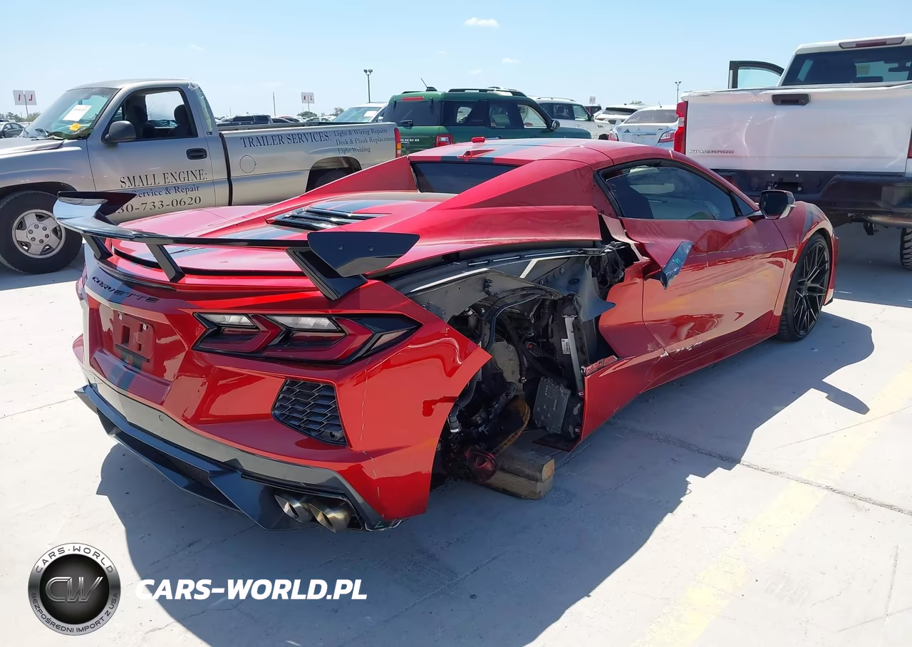 2022 Chevrolet Corvette Stingray Rwd 2Lt VIN:1G1YB3D44N5115344 - 4