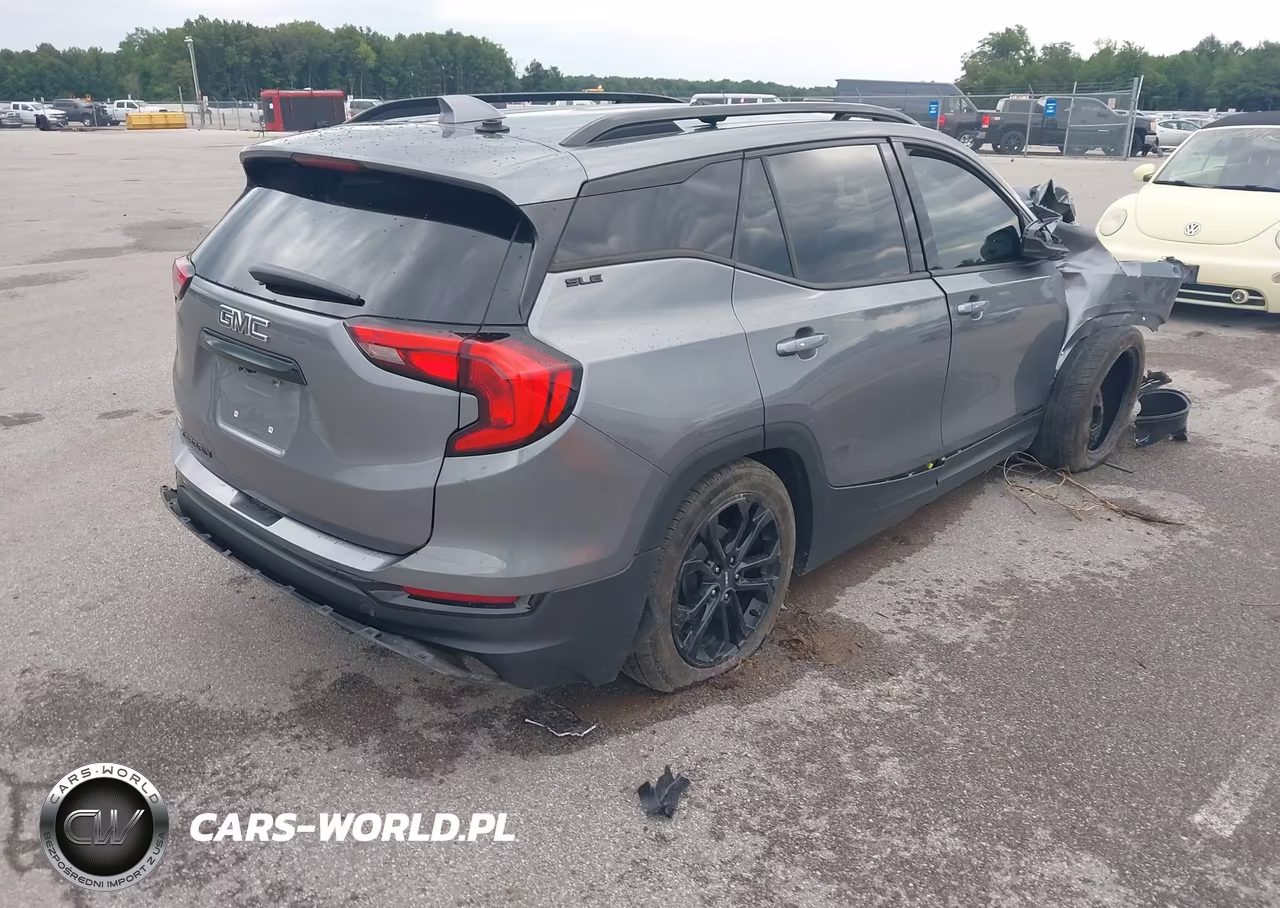 2021 GMC Terrain Fwd Sle VIN:3GKALMEV3ML312799 - 4