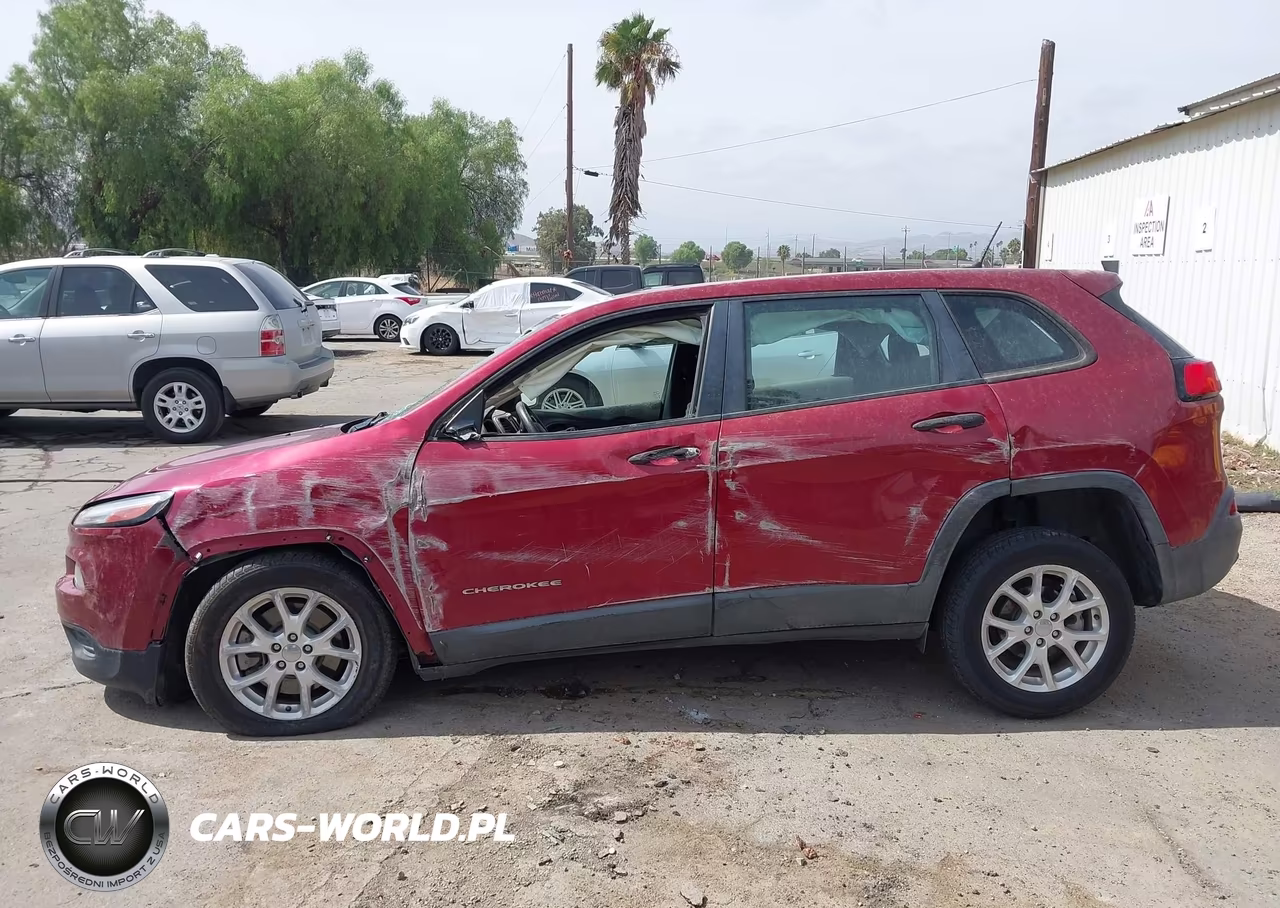 2017 Jeep Cherokee Sport VIN:1C4PJLAB3HW663410 - 14