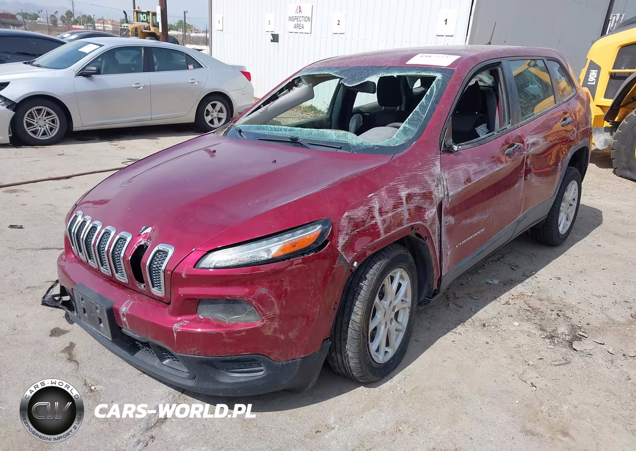 2017 Jeep Cherokee Sport VIN:1C4PJLAB3HW663410 - 2