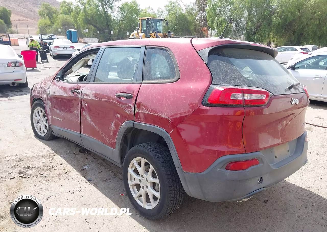 2017 Jeep Cherokee Sport VIN:1C4PJLAB3HW663410 - 3