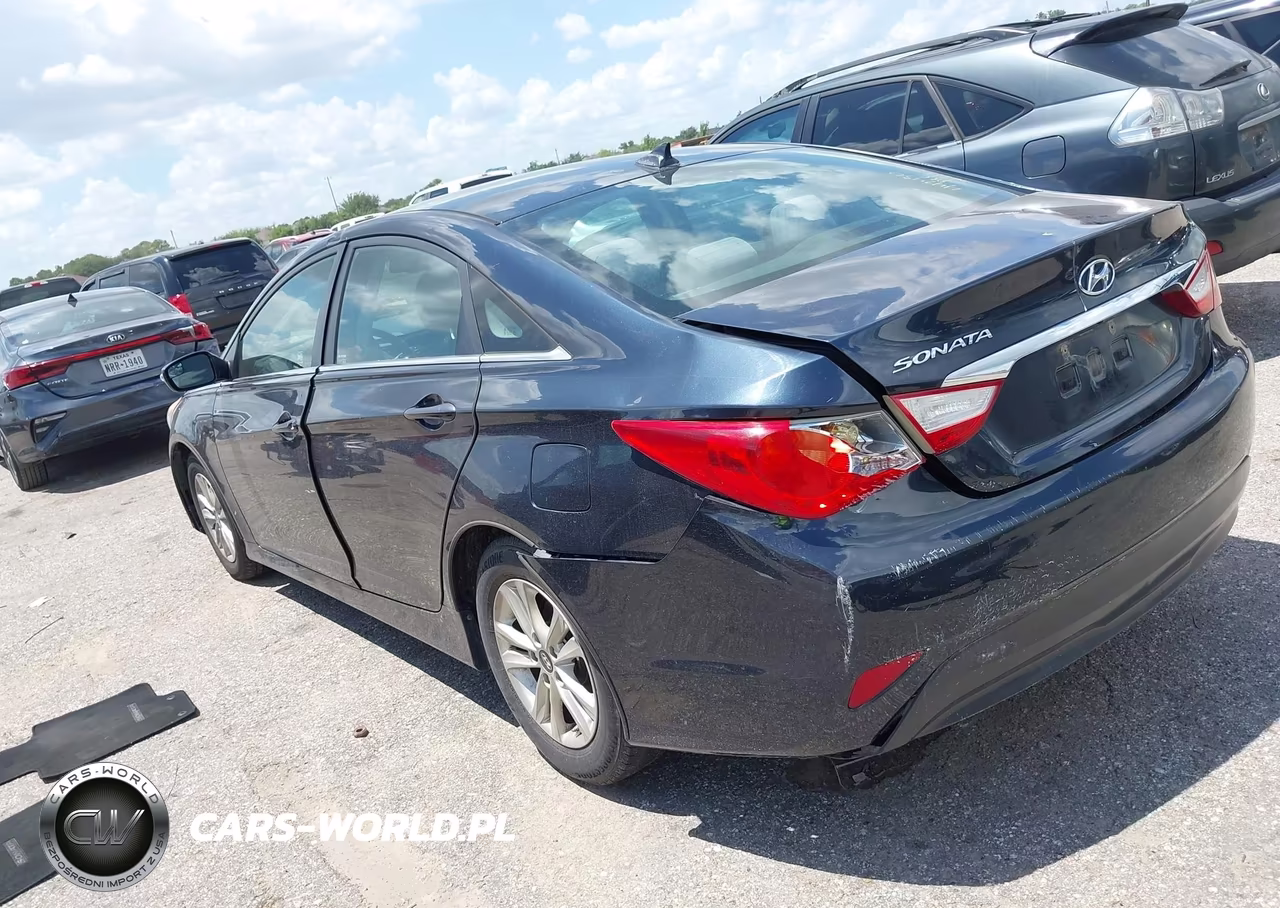 2014 Hyundai Sonata Gls VIN:5NPEB4ACXEH847716 - 3